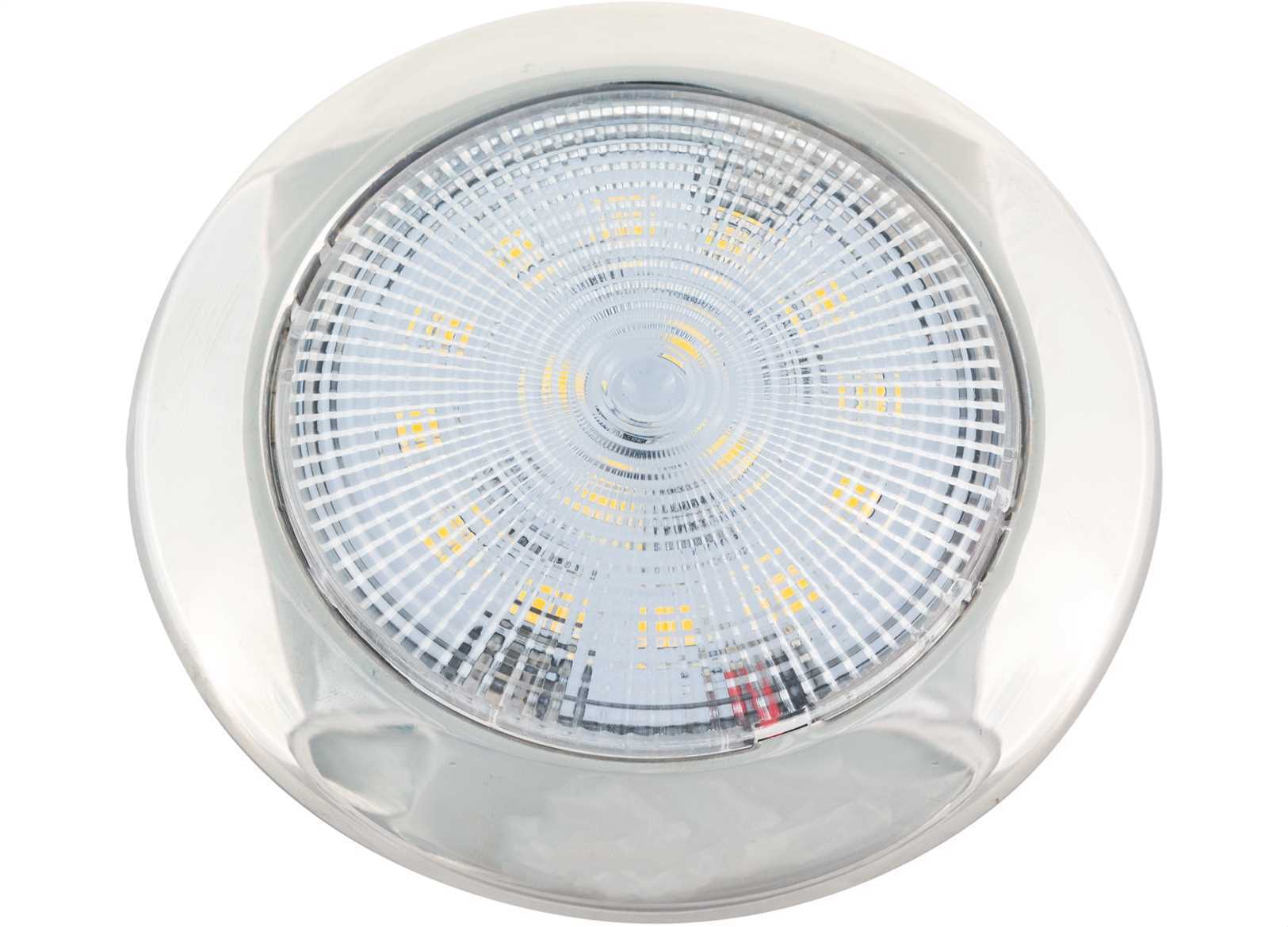 PLAFONIERA SLIM D95MM LED INOX