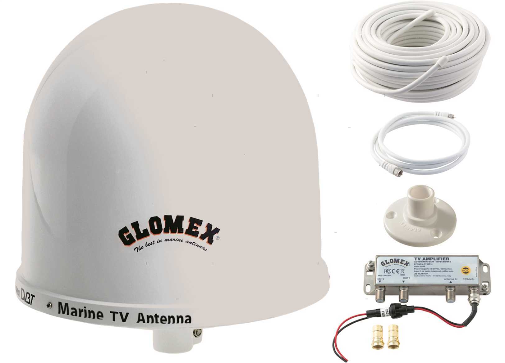 BASE ANTENNA GLOMEX V9124 INOX