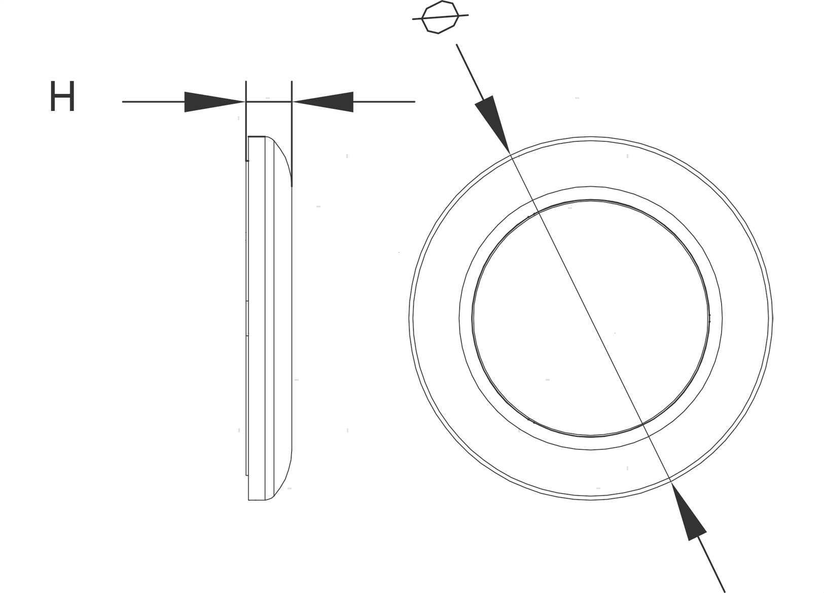 LUCE IMPERM LED ROUND TOP INOX (2)