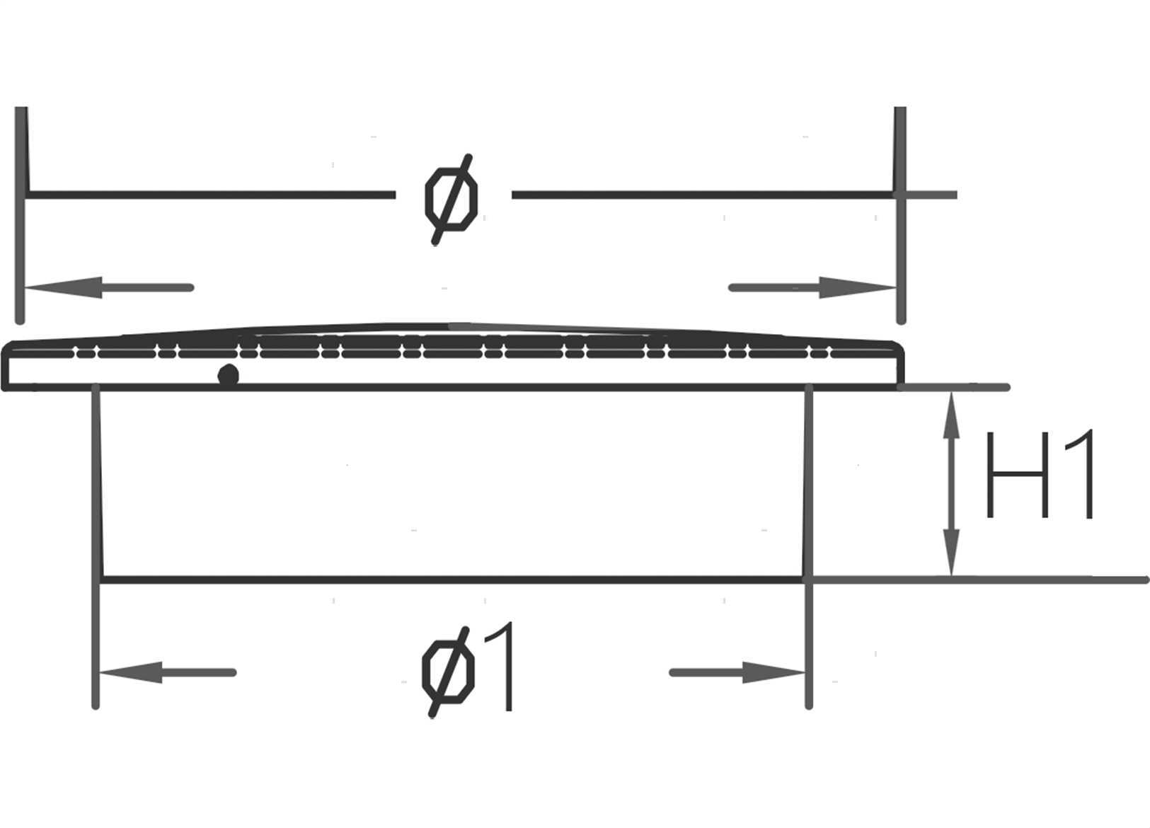 SPOT FS SEXTANS-QB LED 95X95MM (2)