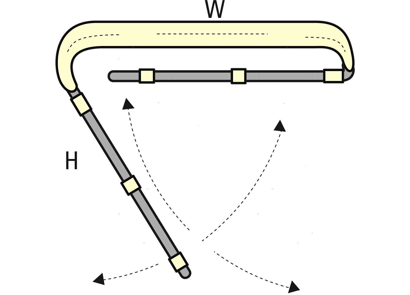 CAPOTTINA F2 BIANCA 150CM (3)