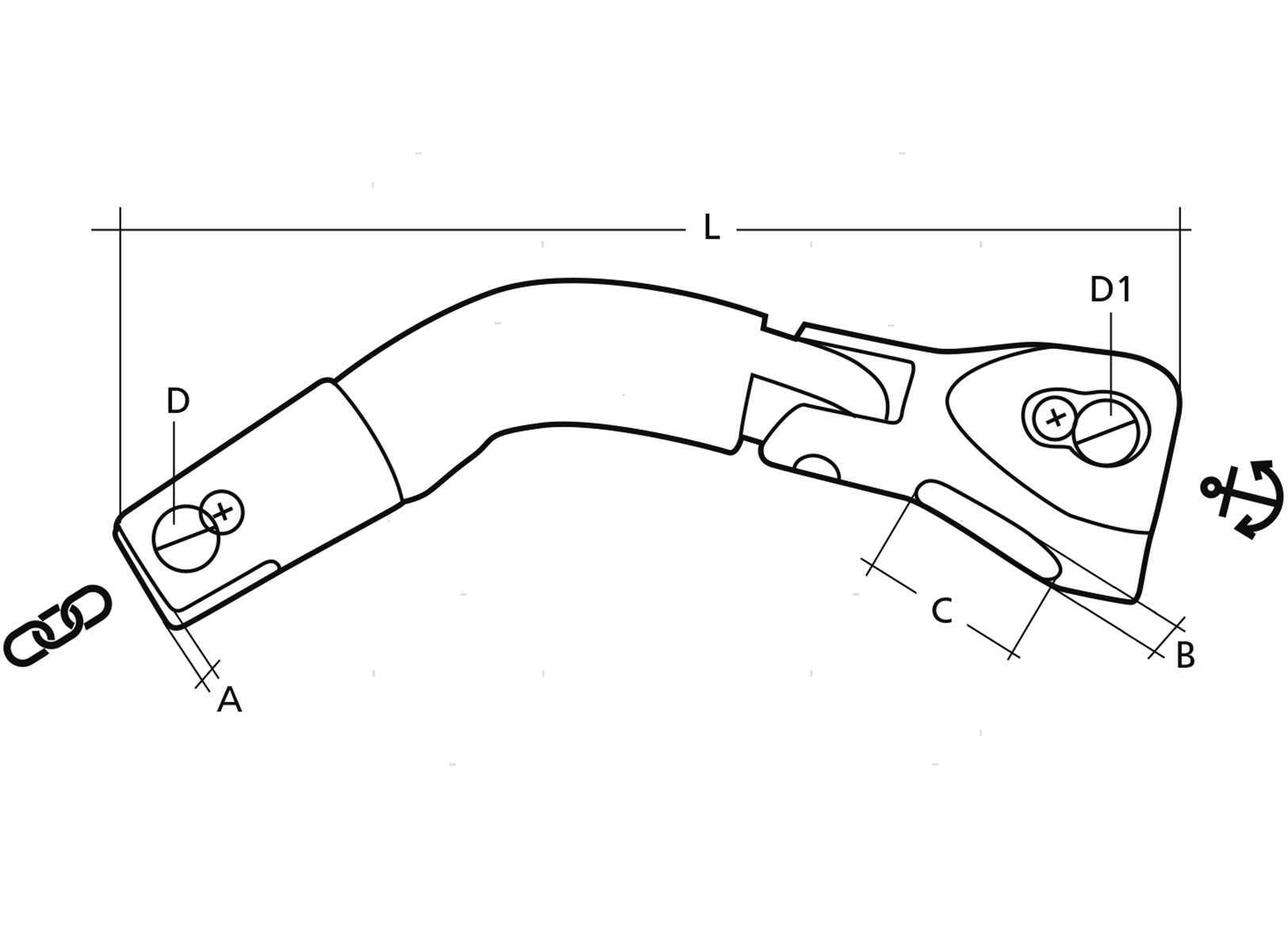 GIUNTO ANCORA TRIMMER 6/8MM INOX (2)