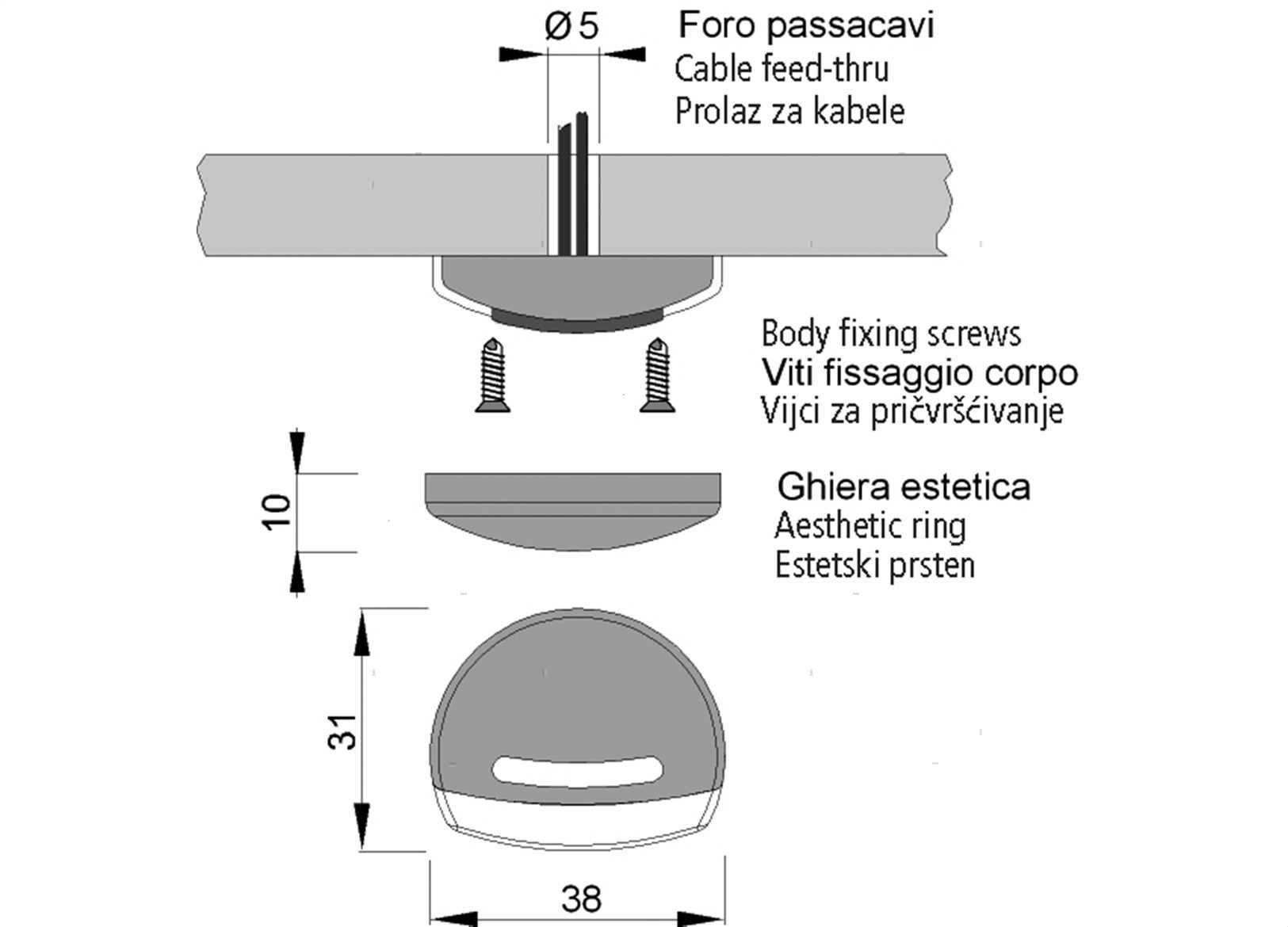 LUCE CORTESIA FS ELETRA-T BLU (2)