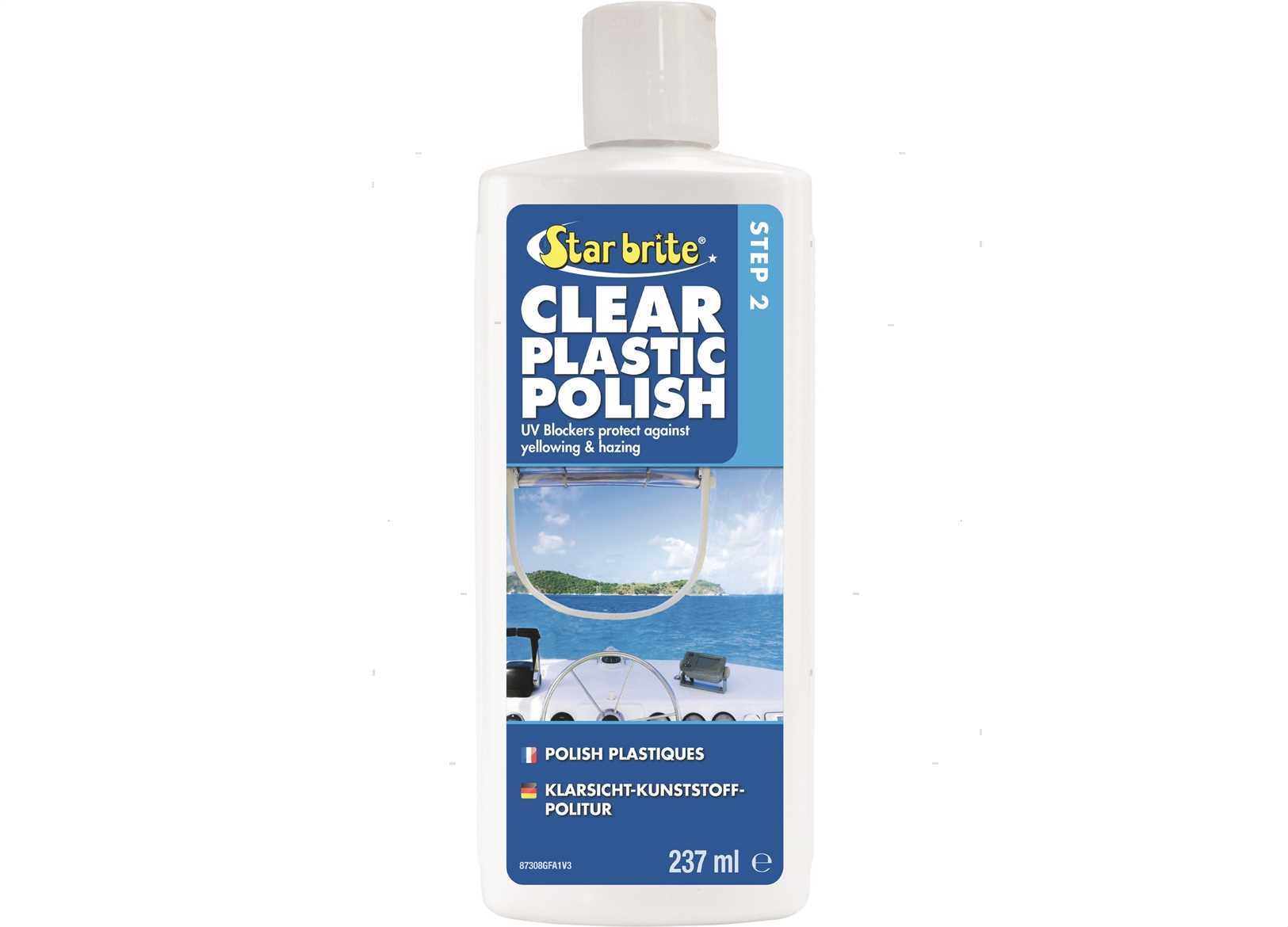 LUCIDO SB CLEAR PLASTIC POLISH 237ML