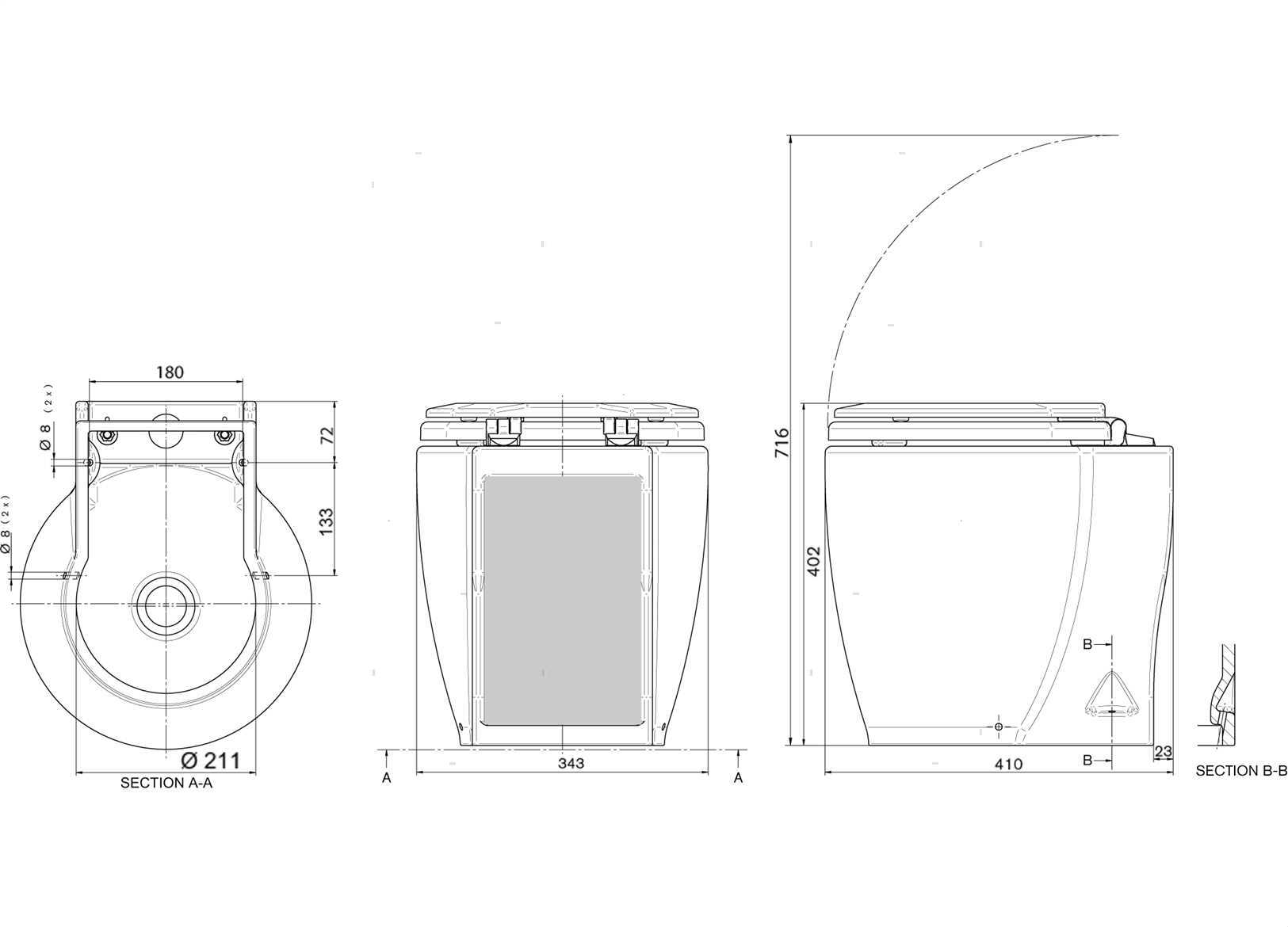 TOILET OCEAN LAGUNA STD 12V (2)