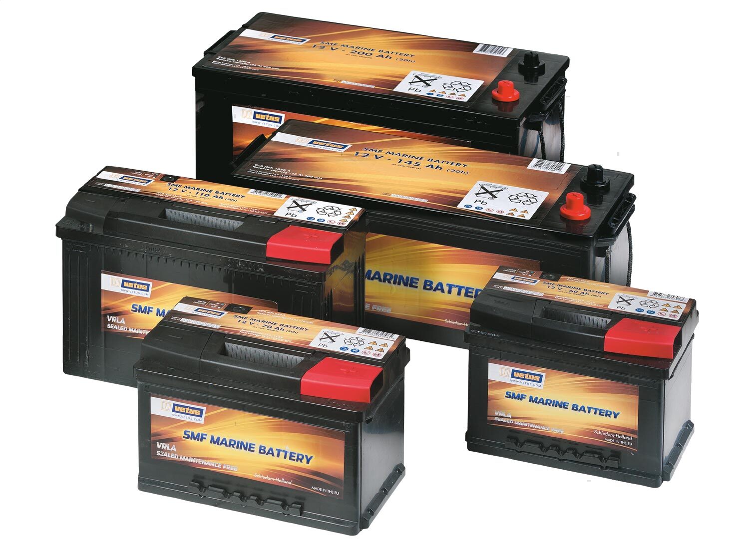 BATTERIA VETUS SMF 70AH