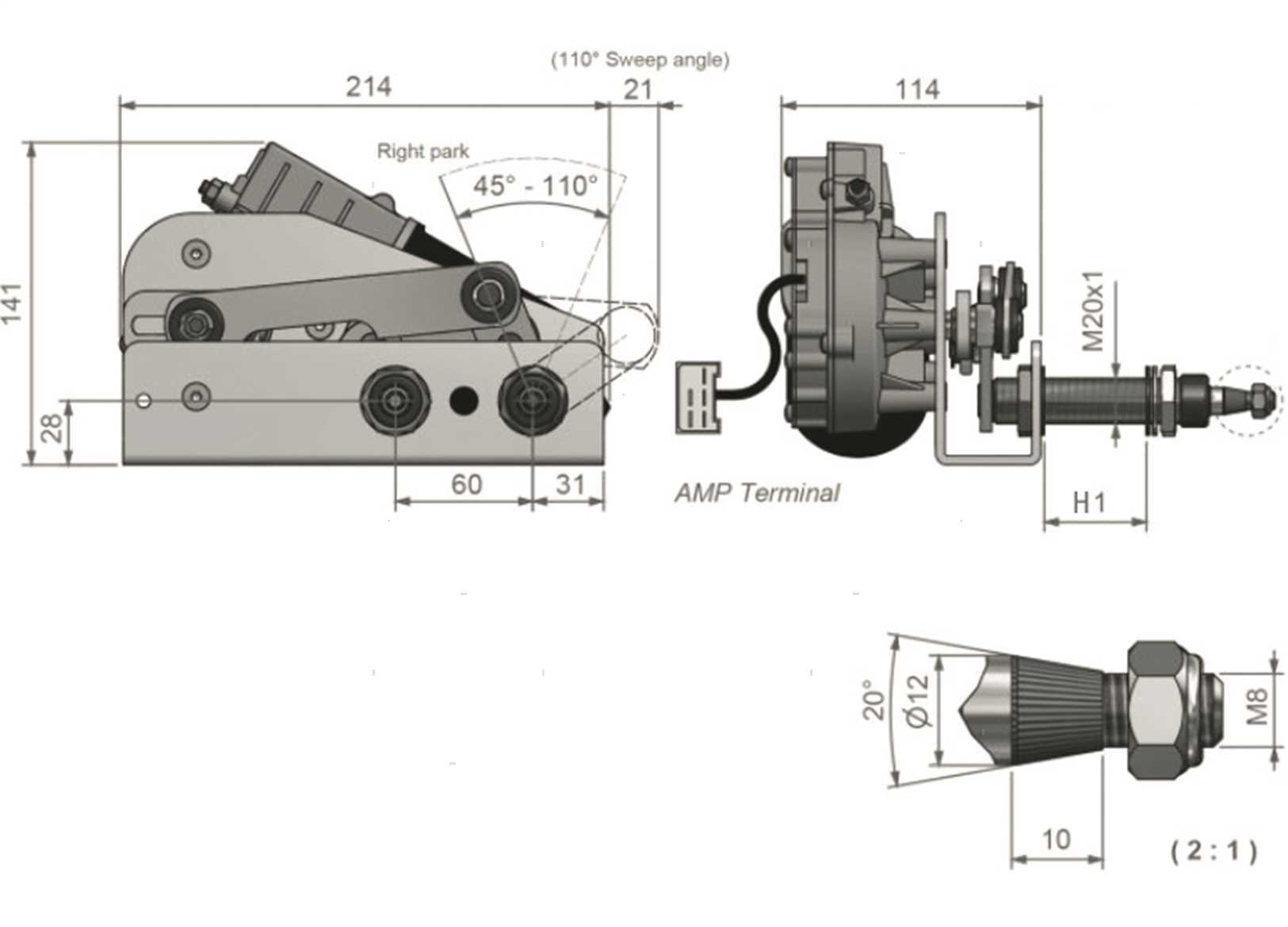 TERGICRISTALLI ROCA W50 24V H78MM (2)