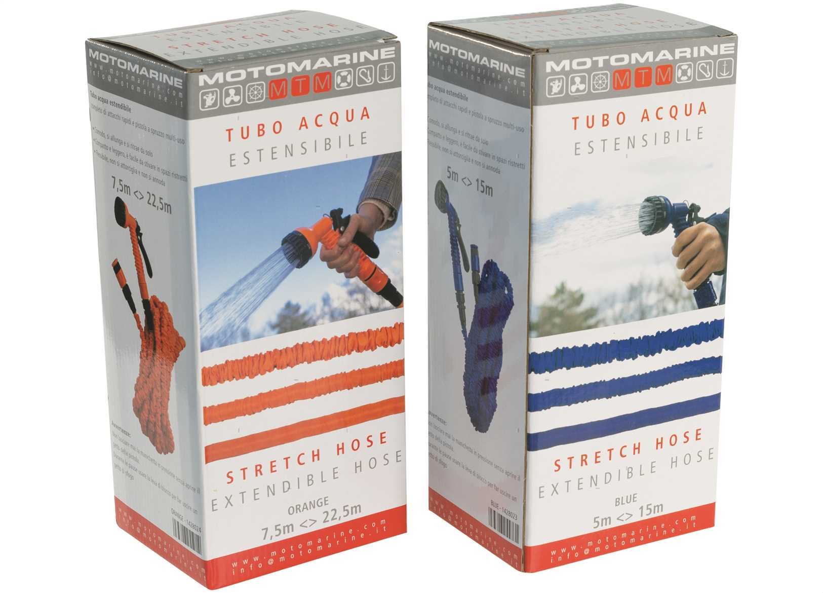 TUBO ACQUA ESTENSIBILE 23MT ORANGE