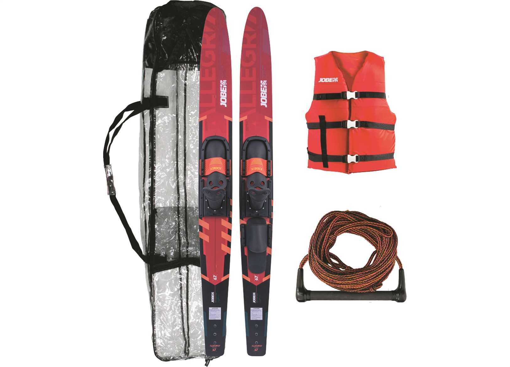 SCI JOBE ALLEGRE COMBO ROSSO 170CM (4)