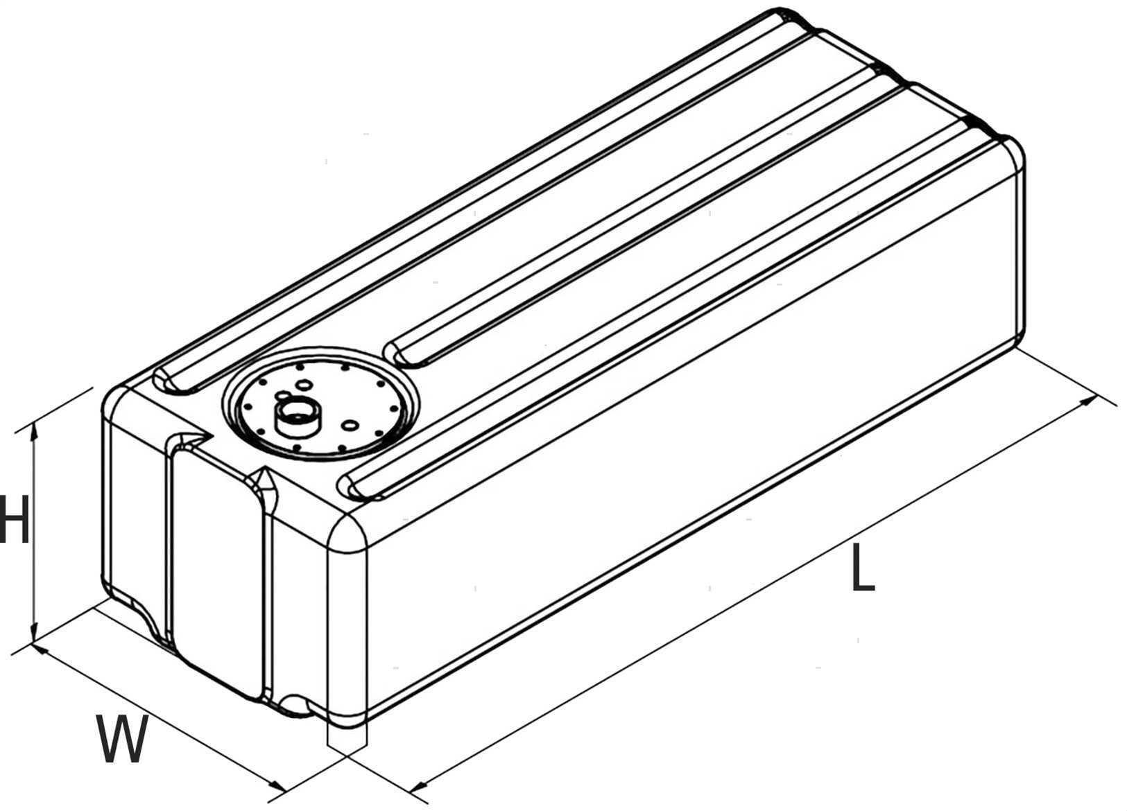 SERBATOIO ACQUA FLAT 60L (4)