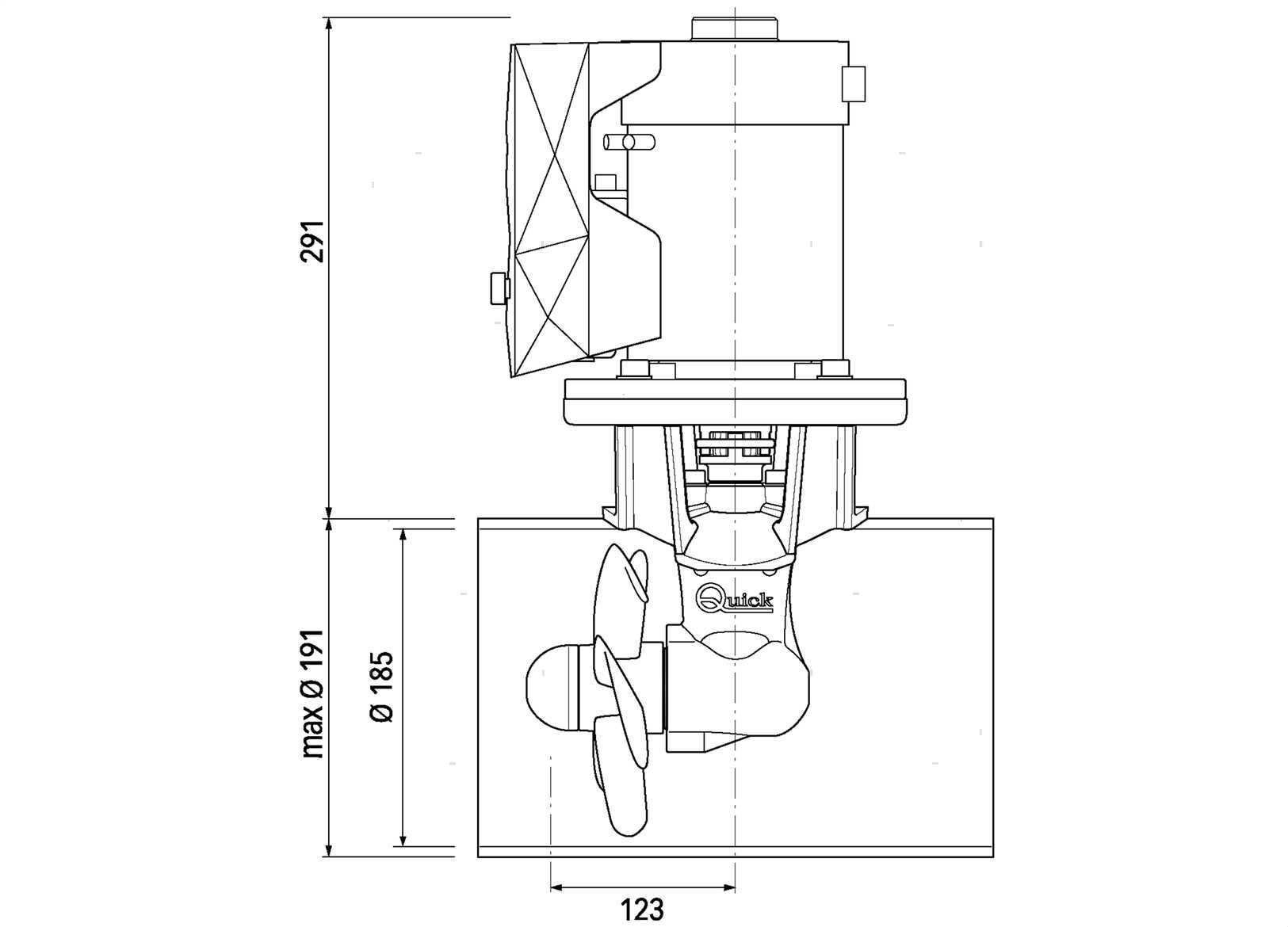 BOW PROPELLER QUICK BTQ185-95 24V (11)