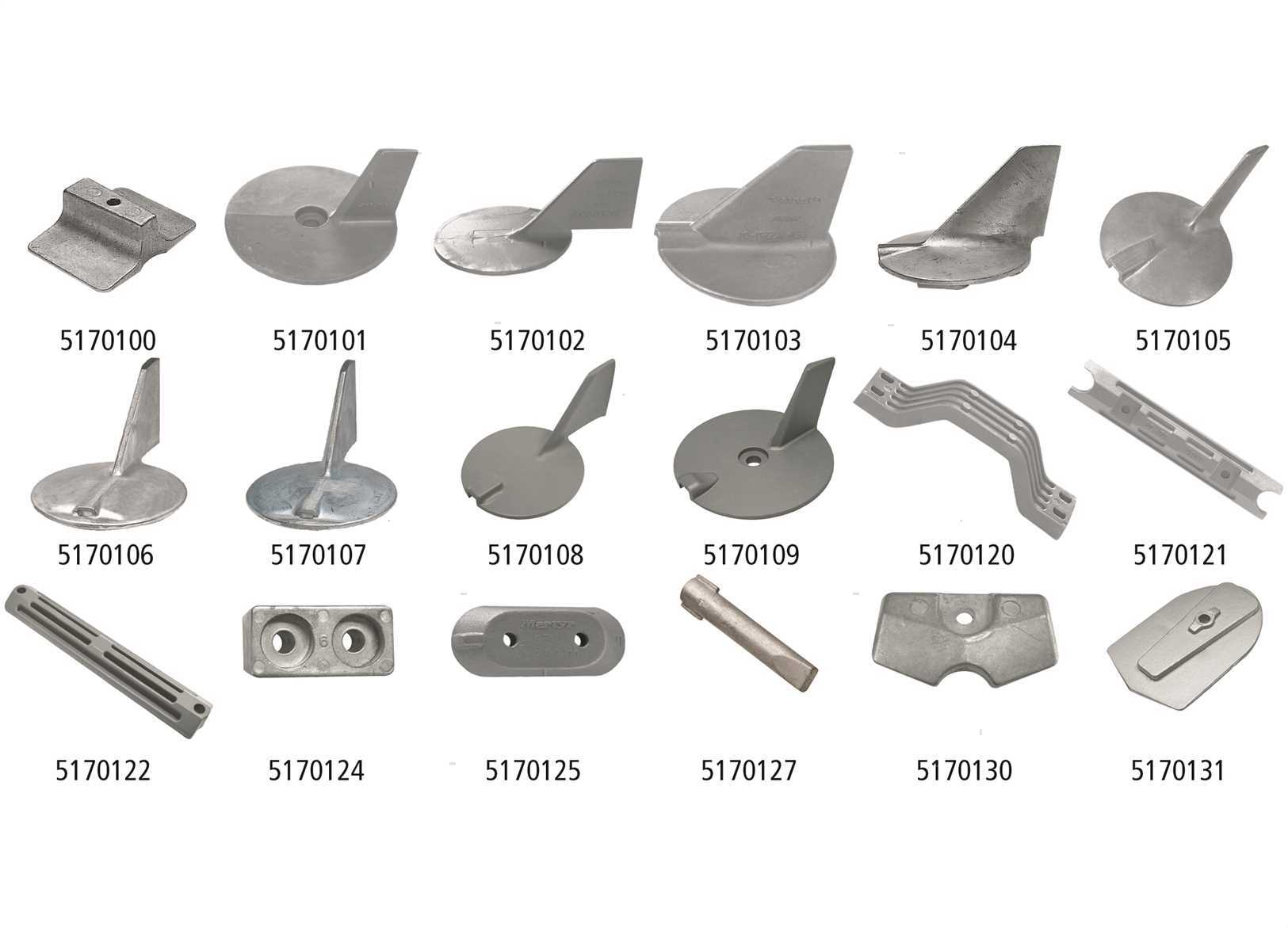 ANODO PLACCA YAMAHA 6C/8C AL