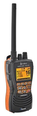 Cobra Marine MR HH600 FLT GPS BT E, VHF/DSC Nero