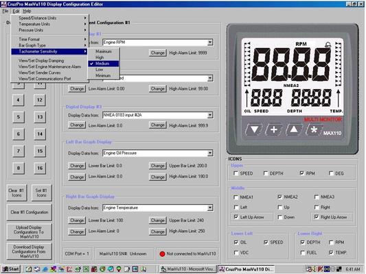 CruzPro MaxVu110, Multi-Lettore con SW