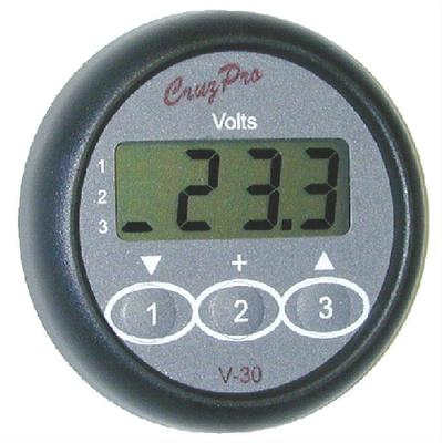 CruzPro V60 Voltmetro per 3 Gruppi